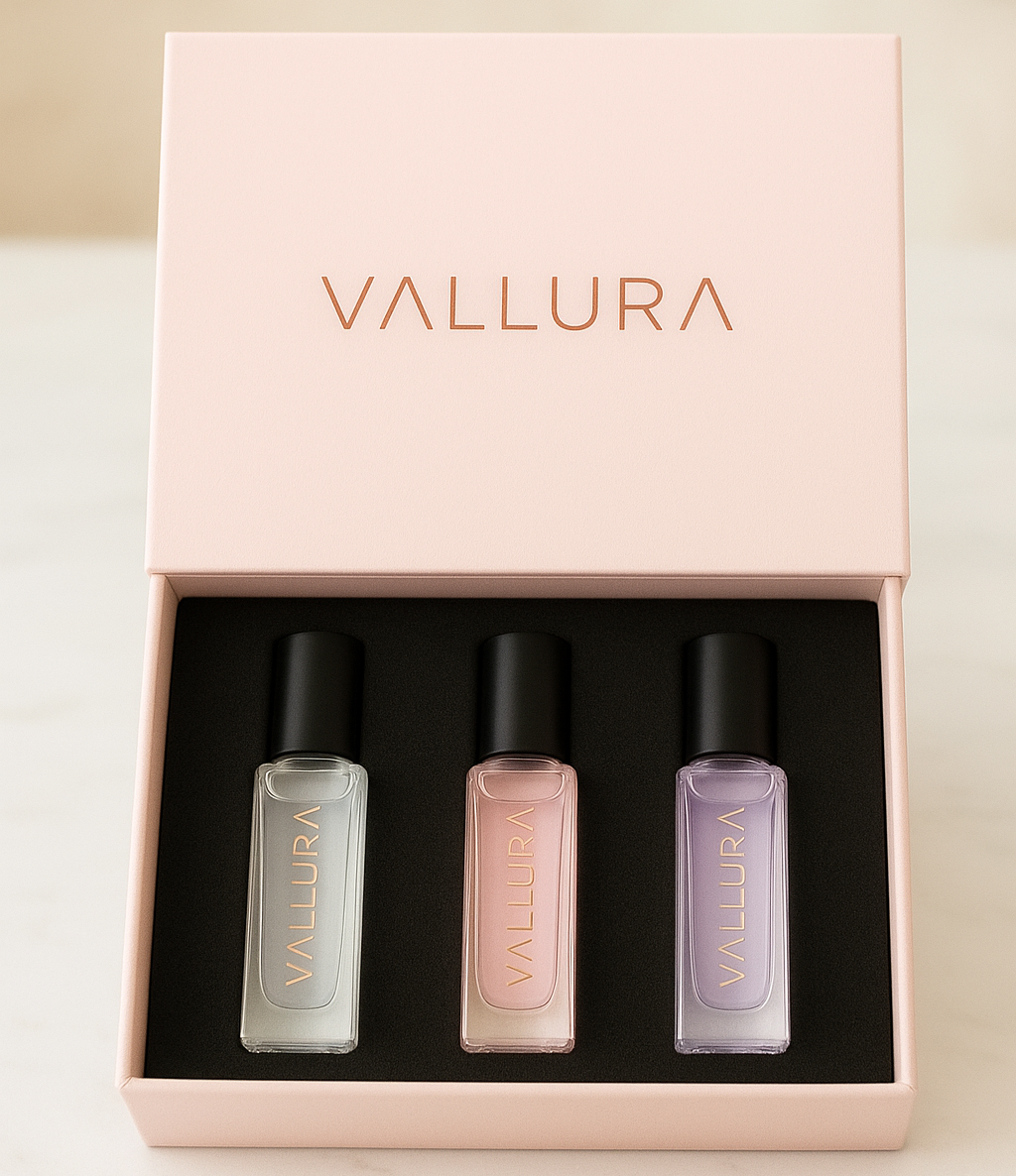 VALLURA TRIO COLLECTION – Pack of 3 Perfumes | Eau De Parfum | Unisex Luxury Perfume VALLURA